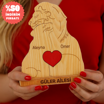 Aslan Figürlü Puzzle Seti (Eşlere Özel)