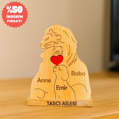Aslan Figürlü Puzzle Seti (Tek Çocuklu)