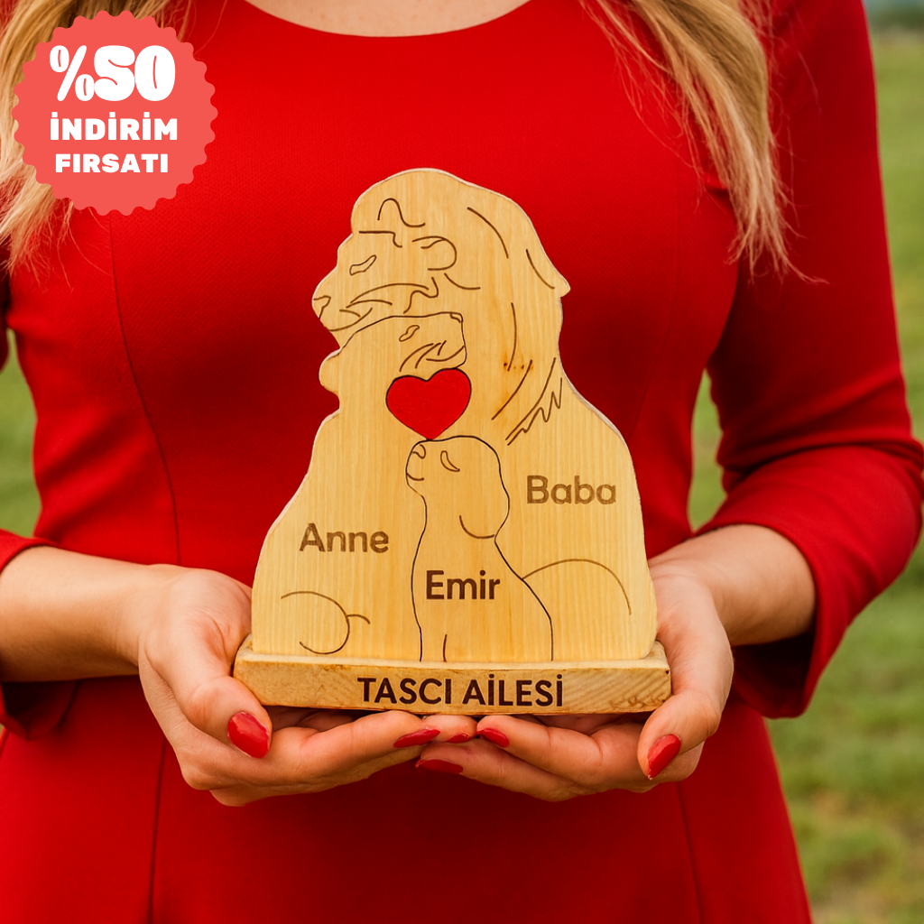 Aslan Figürlü Puzzle Seti (Tek Çocuklu)